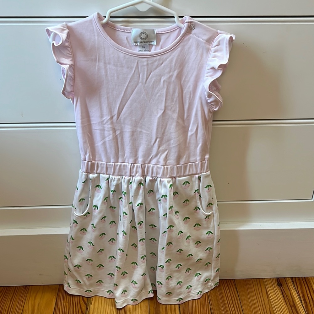 Proper peony Pima dress